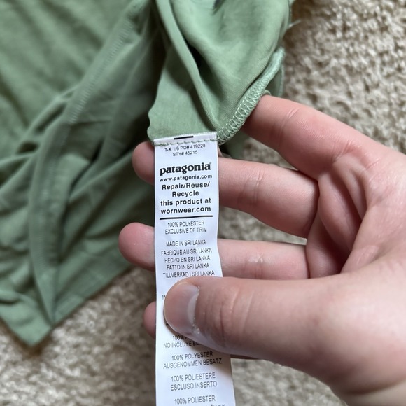 Brand new Patagonia Capilene Daily Shirt Men's Medium Green - Picture 6 of 9